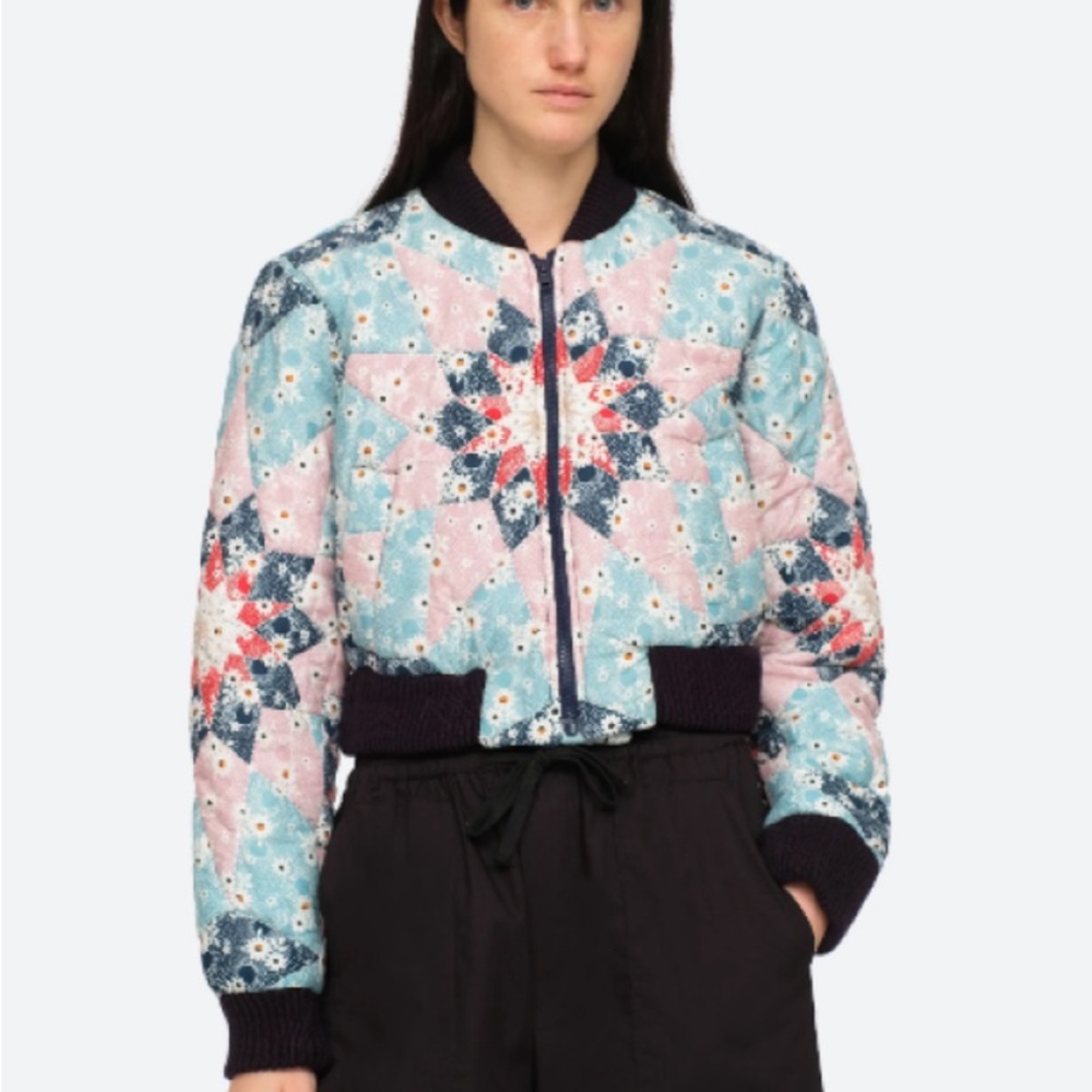 SEA Talia quilted jacket